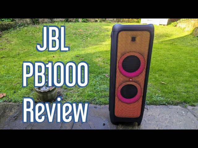 Test de la JBL PartyBox 1000, Une Enceinte de soirée : Avis 2023