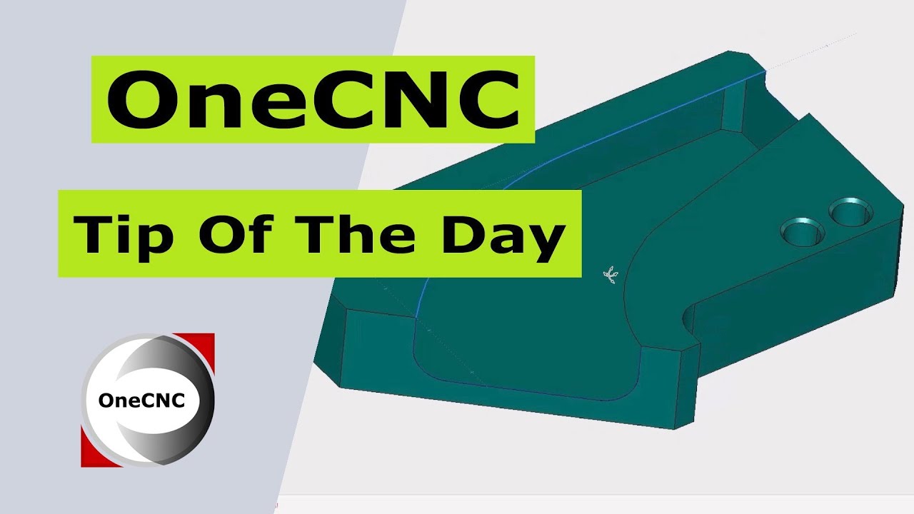OneCNC One Rail Sweep - Tip 255 - YouTube