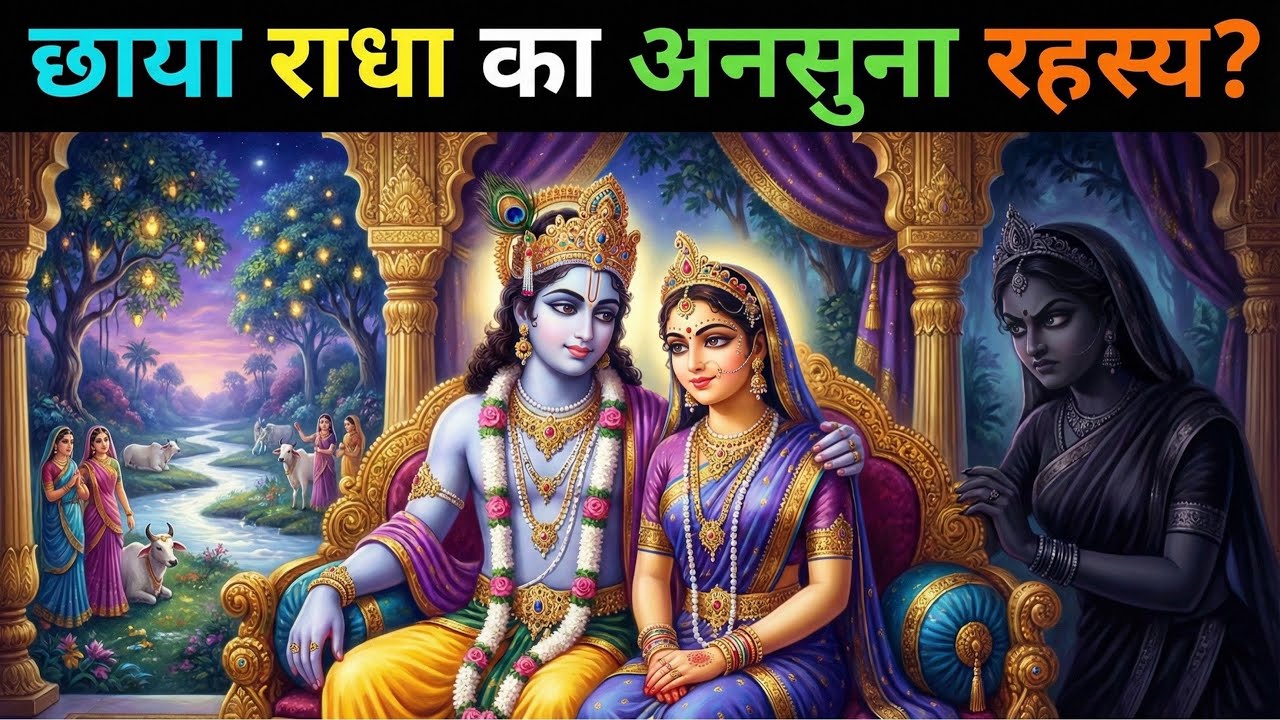 जानिए छाया राधा का अनसुना रहस्य? THE UNTOLD SECRET OF SHADOW RADHA..@TheDivineTales 