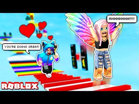 My Gf Plays Her First Obby Wengie Plays Roblox For The First Time Youtube - maxmello roblox adopt me avatar