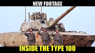 Type 100 Tank Exposed: 3 Man Crew, Unmanned Turret, 360° Camera View