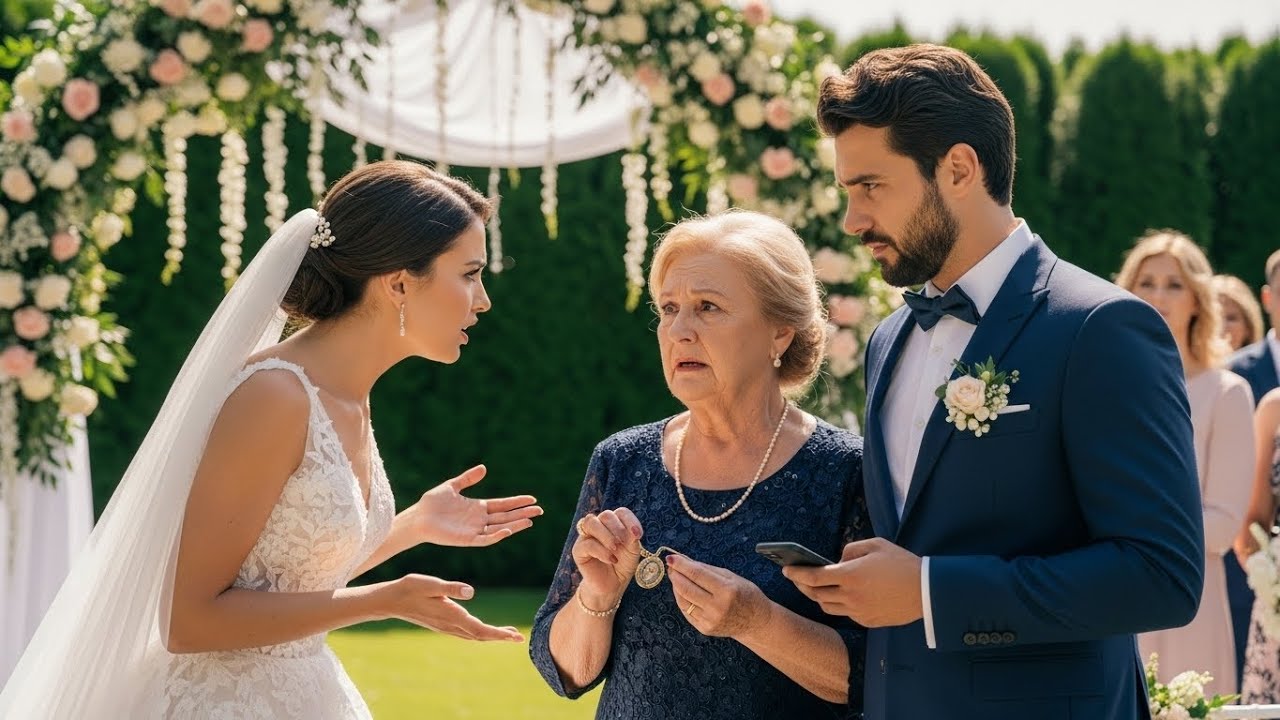 La nieta dice que su abuela está arruinando su boda... hasta que revela un secreto oculto del novio.