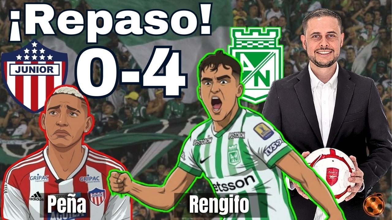 Junior 0 Nacional 4 post partido y ruedas de prensa