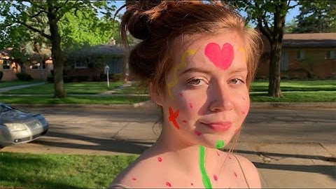 Making An Invisible Illness Visible | Painting My Body | Chronically ill