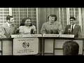 1957 Teen exchange students in USA. Discussion on education. Lebanon, Indonesia, Korea, Philippines+