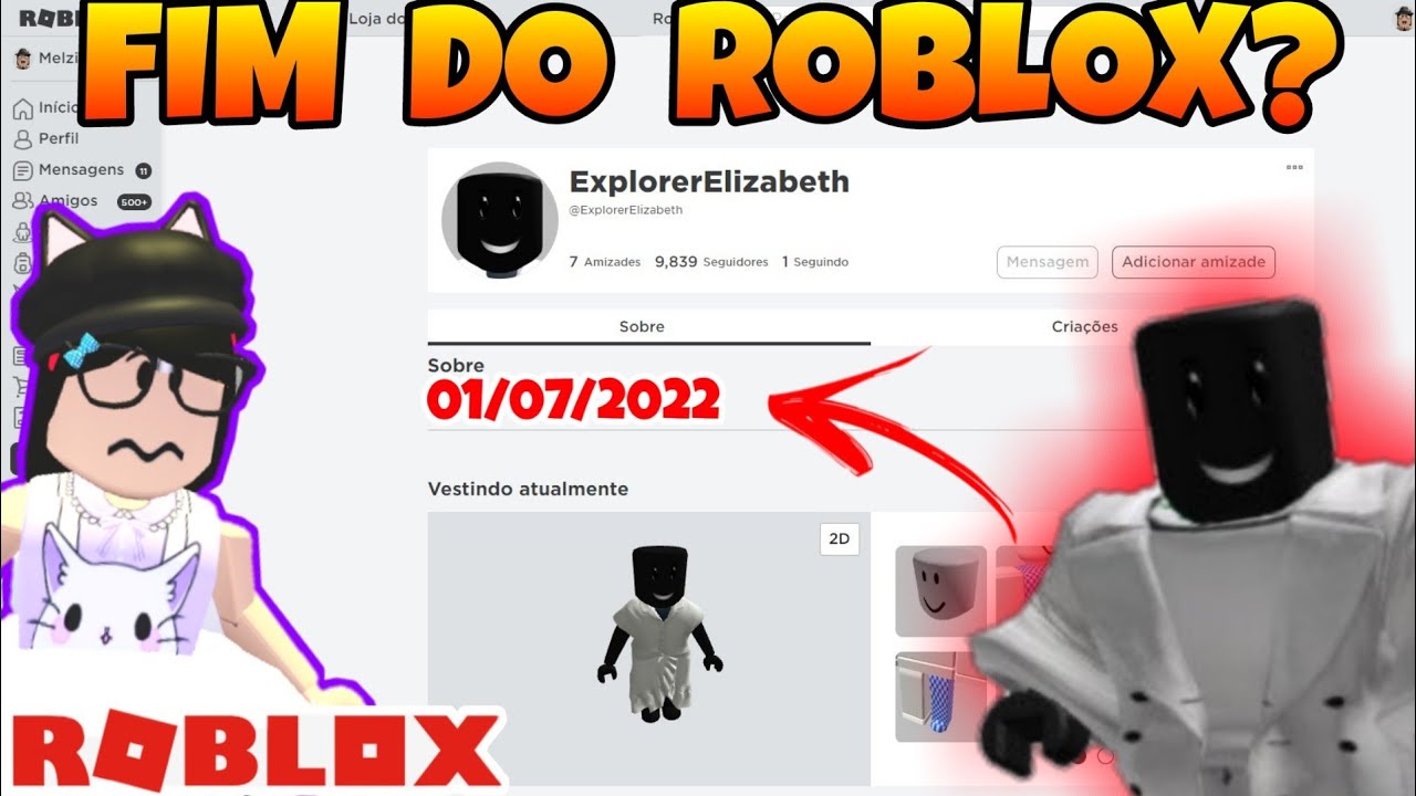 Faltam 13 Dias Para o Roblox Acabar? 