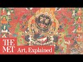 The terrifying deity that protects buddhist monasteries  art explained