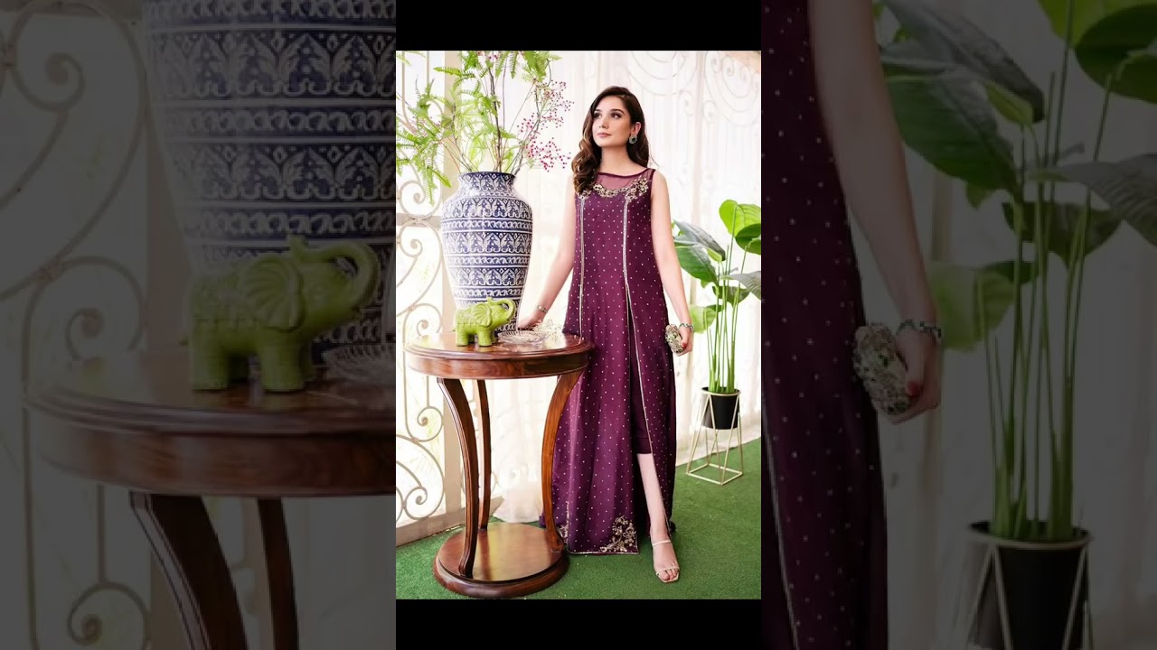 Party Wear long Shirt Collection 2025 