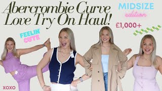 I Spent £1000+ On Clothes😭 | HUGE Midsize Abercrombie Curve Love Try On Haul!!!
