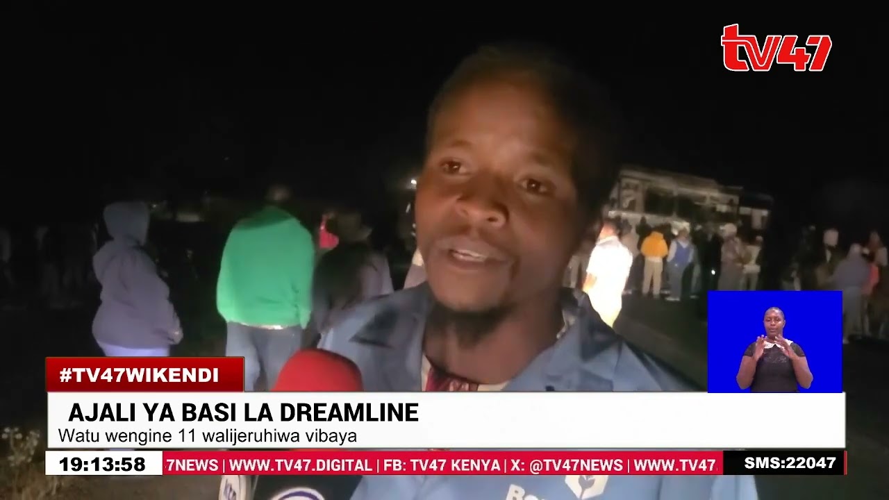 Ajali ya basi la Dreamline Kibwezi; watu 11 wajeruhiwa vibaya