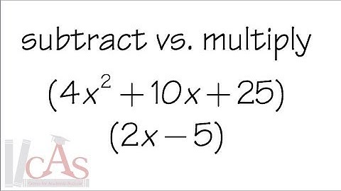Q3, subtract and multiply trinomial with a binomial
