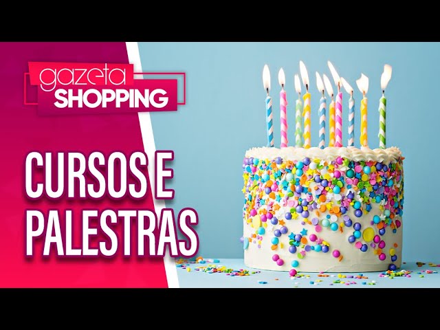 Cursos e palestras | Mara Cakes Fair | Gazeta Shopping