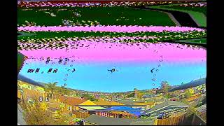 1st flight with lhcp and rhcp antennas on goggles,
