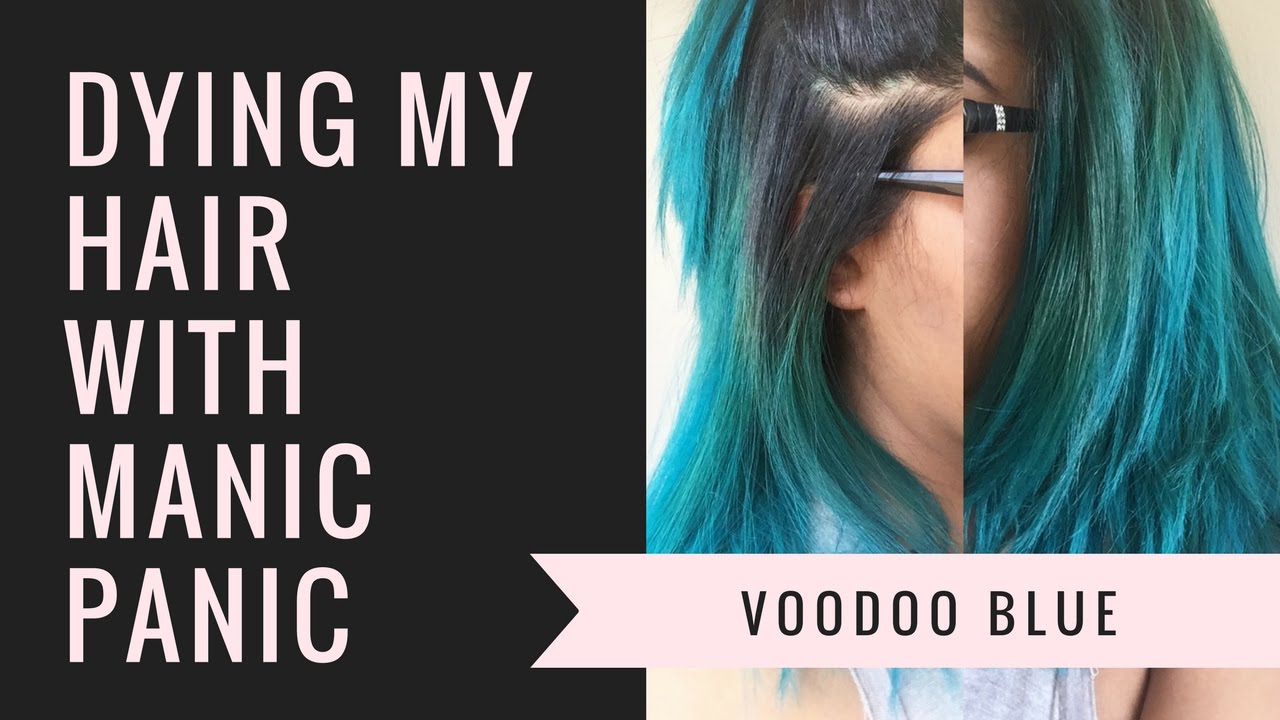 voodoo blue on unbleached hair