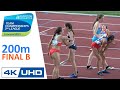 W 200m Final B • 2021 European Team Championships 3rd League | 4K