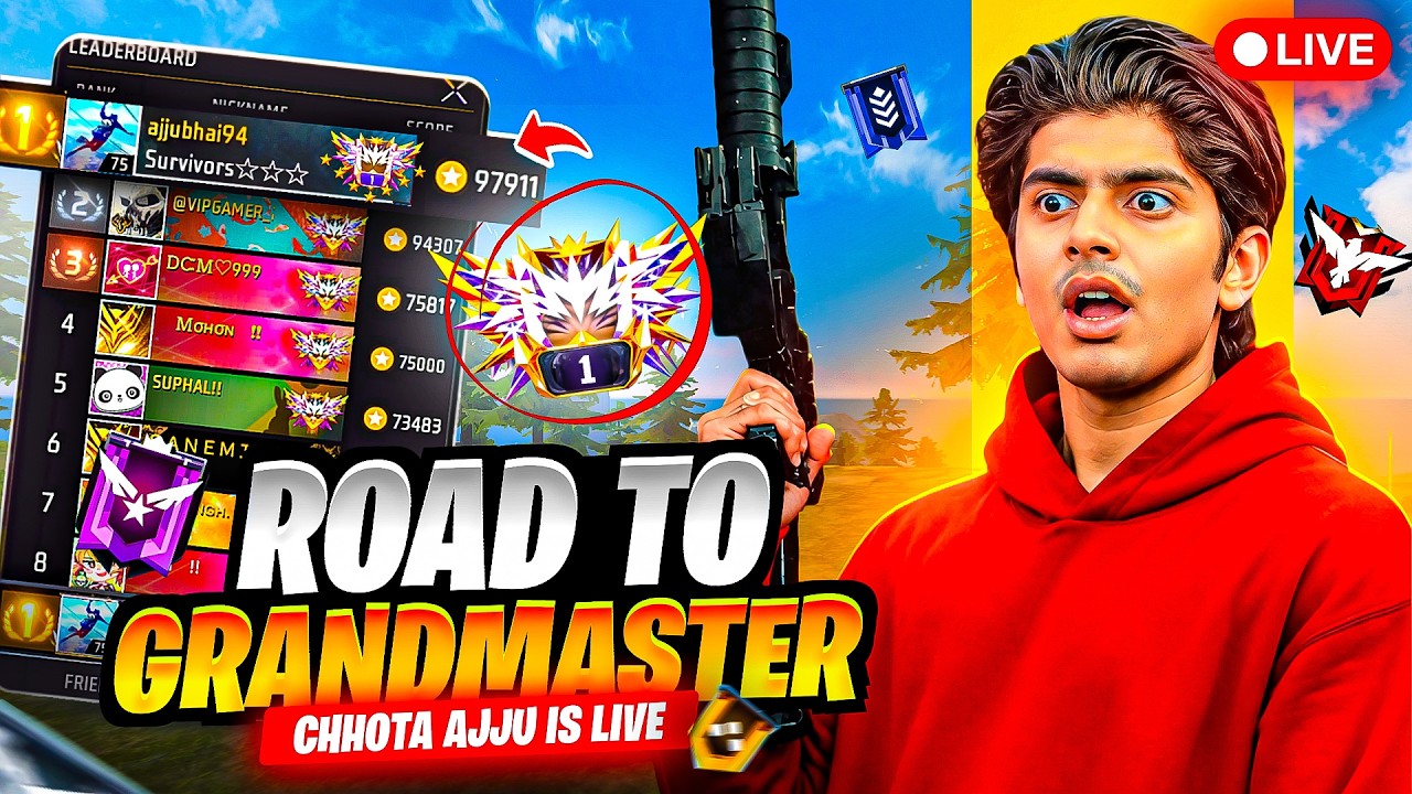 🔴 CHHOTA AJJU IS LIVE  | FREE MEETUP | AJJUBHAI VOICE | GO 10K #freefire #live #trending #ajjubhai