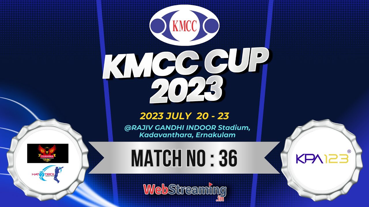 KPA 123 KANNUR vs THANIMA HATTRICK C || Match 36 || KMCC CUP 2023