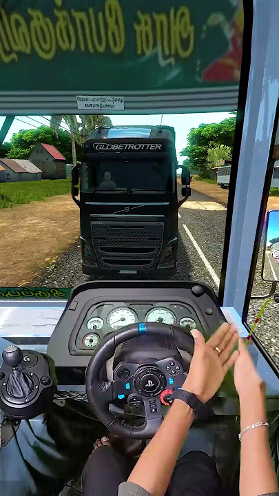 Idiots on road Volvo Truck Driver Eurotruck Simulator2 tamil bus game #shorts #bussimulator