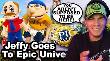 SML Movie: Jeffy Goes To Epic Universe! (@SMLMovies Reaction)