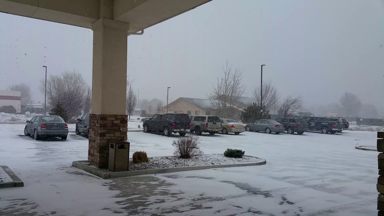 Snow in Klamath Falls, Oregon YouTube