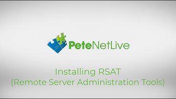 Install RSAT (Remote Server Administration Tools)
