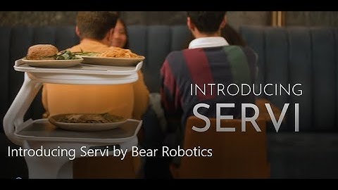 Introducing Servi by Bear Robotics