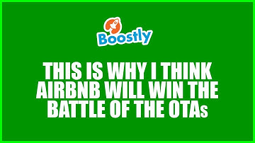 This is why I Airbnb will win the over Booking com and Expedia 🚀