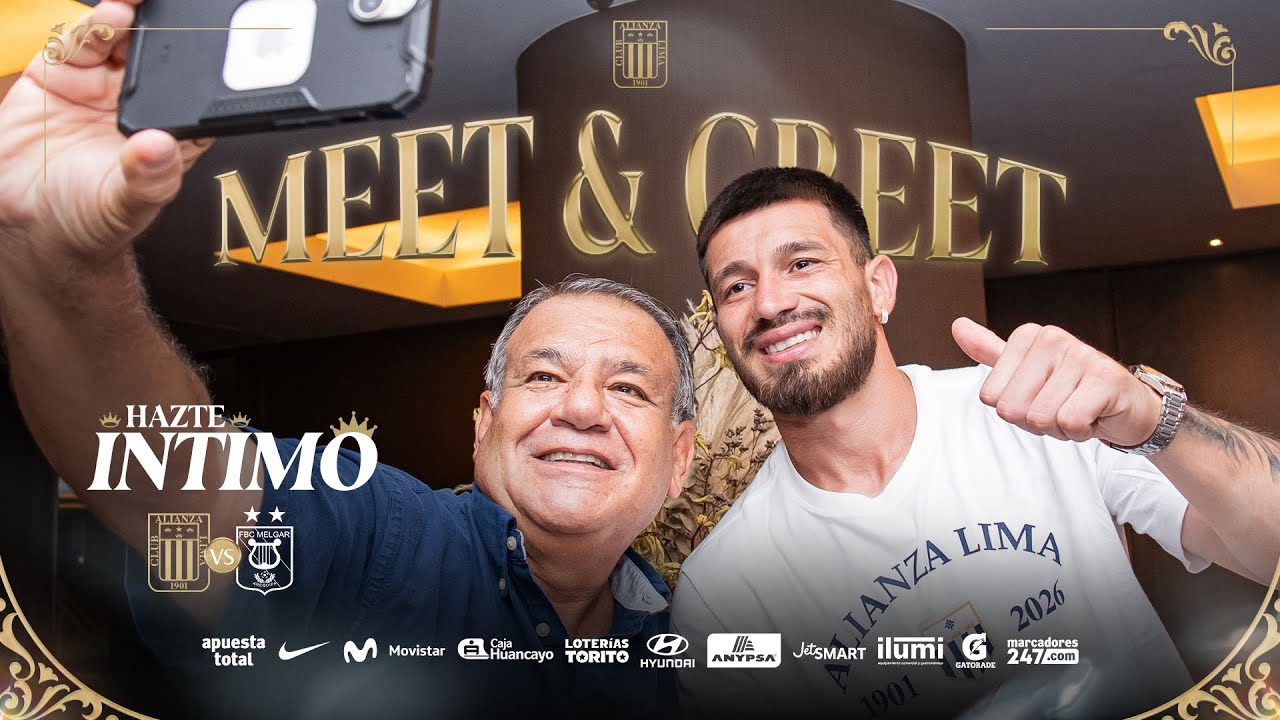 📸✍🏾Meet & Greet Hazte Íntimo vs. FBC Melgar⚪️🔵| ALIANZA LIMA TV