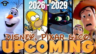 Upcoming Disney, Pixar & 20Th Century Fox Animated Movies 2026-2029