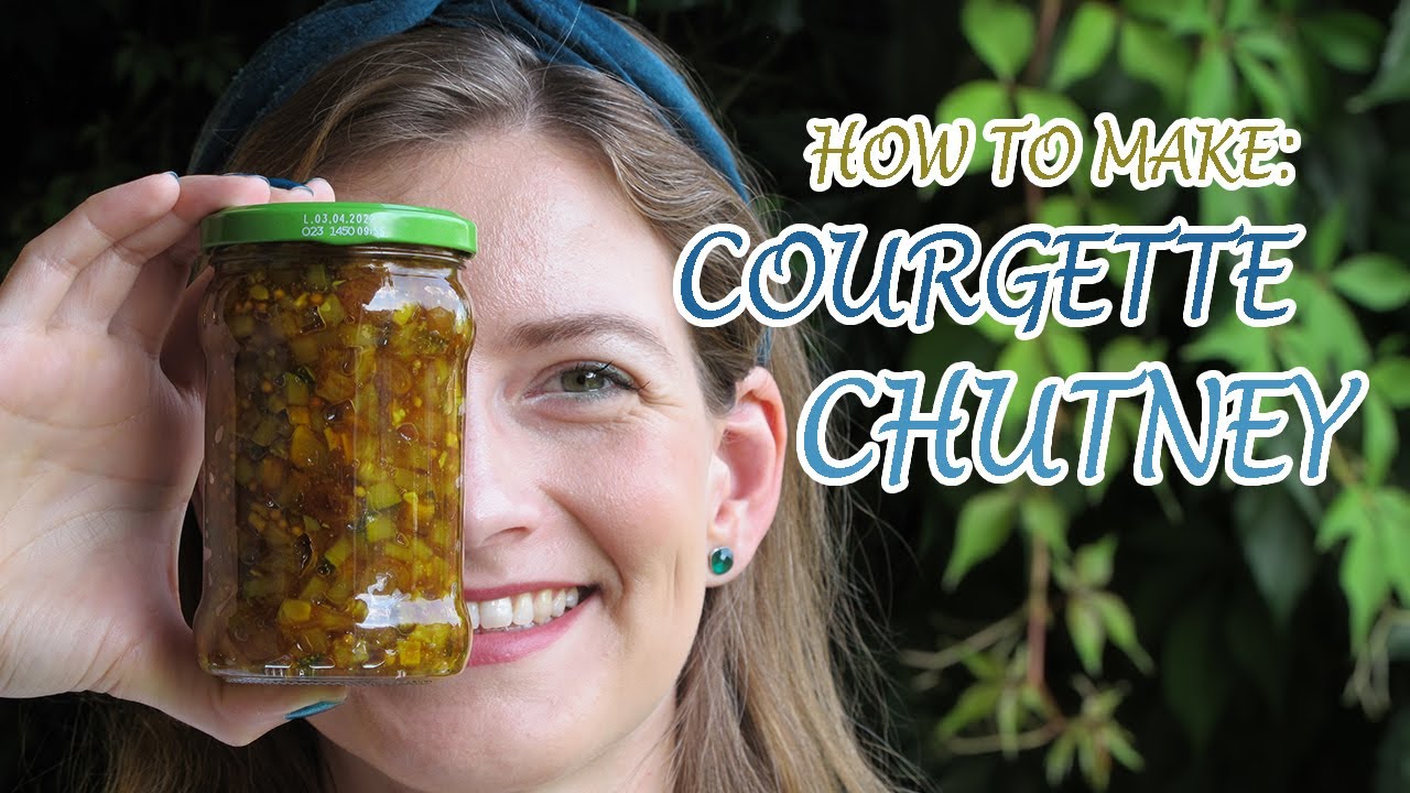 HOW TO MAKE COURGETTE/ MARROW CHUTNEY /Zucchini Chutney Rezept