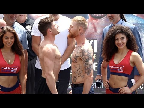 boxing news 24/7 co.uk MARK DeLUCA v BRANDON BREWER (OFFICIAL & COMPLETE) WEIGH-IN VIDEO FROM PROVIDENCE