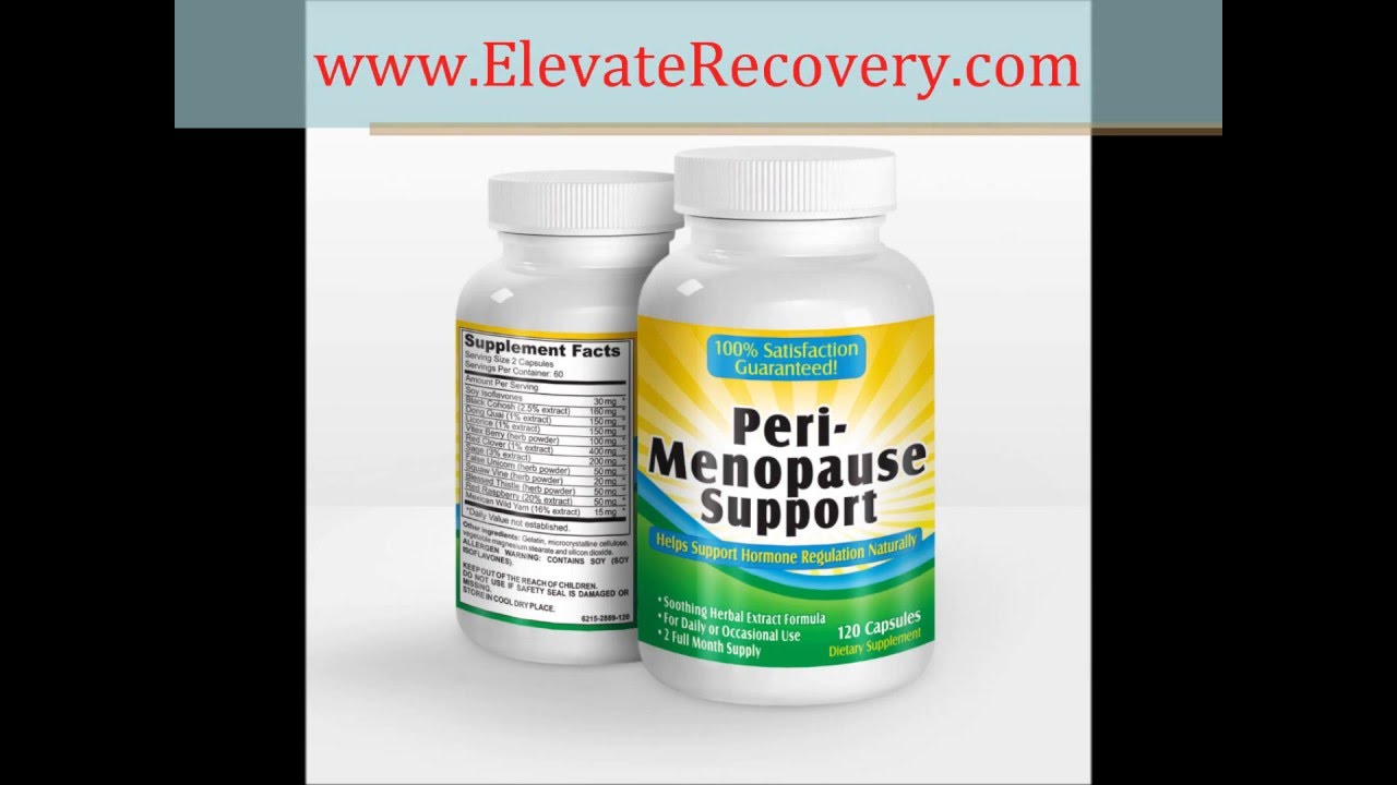 Perimenopause Herbal Support Supplement YouTube