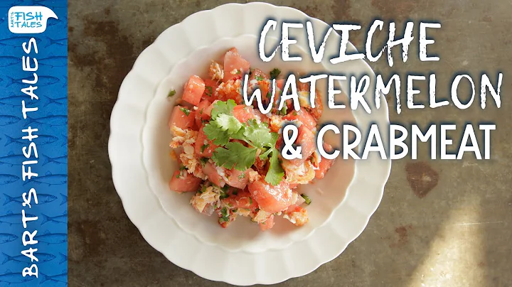 Ceviche Watermelon & CRABMEAT | Bart van Olphen