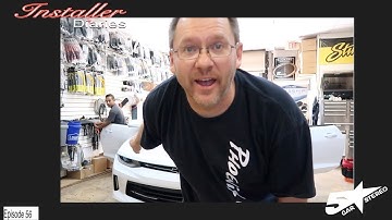 Is that a 2017 Camaro in for a new stereo, why yes it is!! Installer Diaries 56