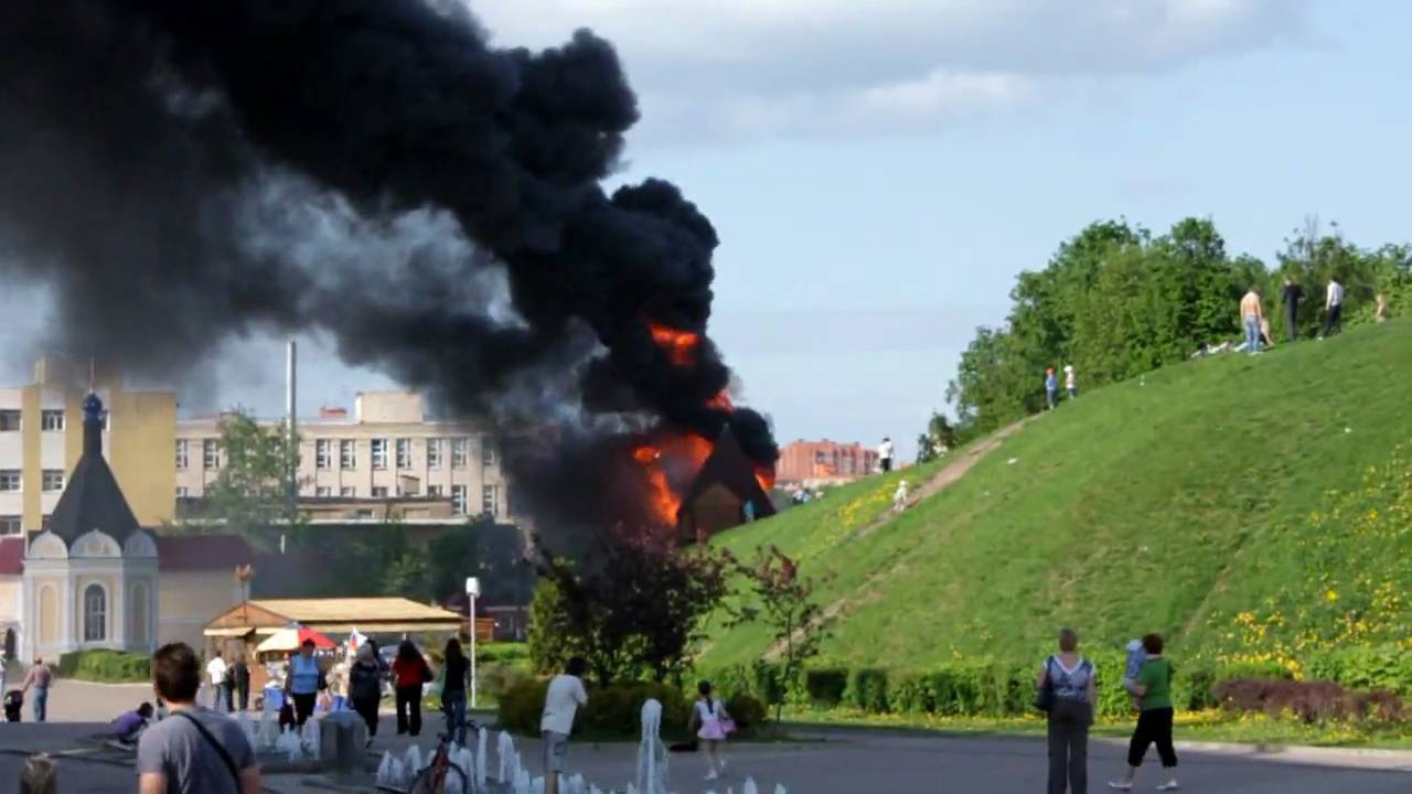 Дмитровск пожар