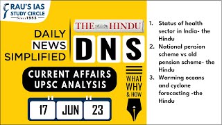 The Hindu Analysis | 17 June, 2023 | Daily Current Affairs | UPSC CSE 2023 | DNS screenshot 1