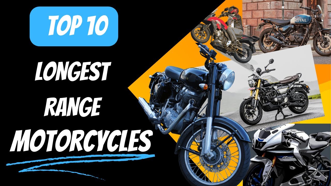 Top 10 Longest Range Motorcycles in India YouTube