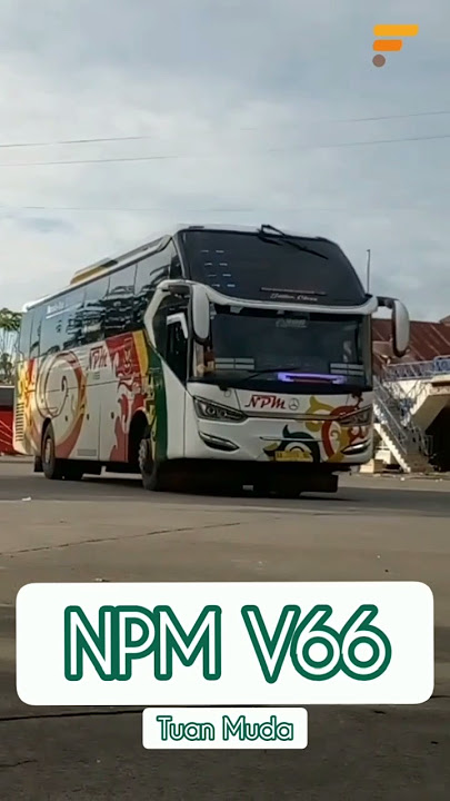 Bus NPM V66 'Tuan Muda' Berangkat dari Loket TBS