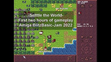 SettleTheWorld - First two hours of gameplay (Amiga BlitzBasic Jam 2022)