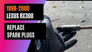 1998-2000 Lexus RX300 - Replace Spark Plugs WITHOUT Removing Intake Plenum - Girlie Garage