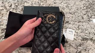 Chanel Unboxing - 20K Phone Holder With Chain 