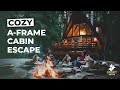 Cozy A Frame Cabin + EPIC Hiking With Dogs | HUSKY SQUAD