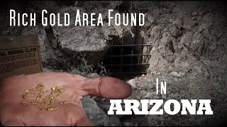 Super Rich Gold Nugget Area Found in Arizona. Prospecting with a Dry Washer and Metal Detecting