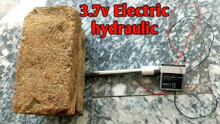 How to make electric hydraulic system | lifting capacity = 8 - 10 kg