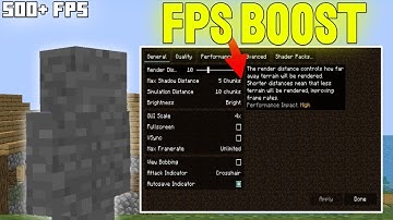 How To Boost Fps With Sodium || Pojavlauncher/java