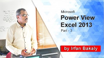 Power View Excel 2013 Part 3 Urdu Tutorials by Irfan Bakaly
