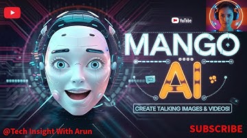 Mango AI: Best Tool for YouTubers to Create Talking Images & Videos! (Full Demo & Tutorial)