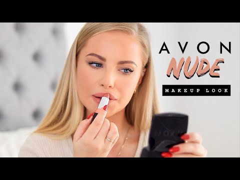 AVON NUDE MAKEUP LOOK