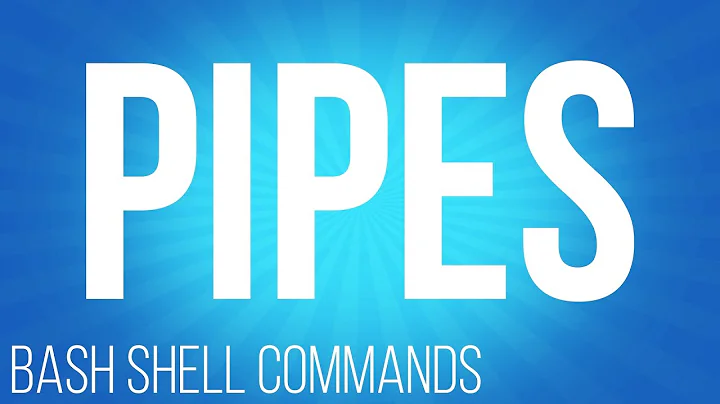 BASH shell commands pipes (commands for Linux)