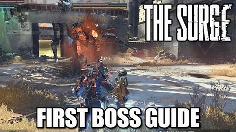The Surge - First Boss (PAX) Guide - P.A.X Achievement/Trophy Tutorial (Secret)
